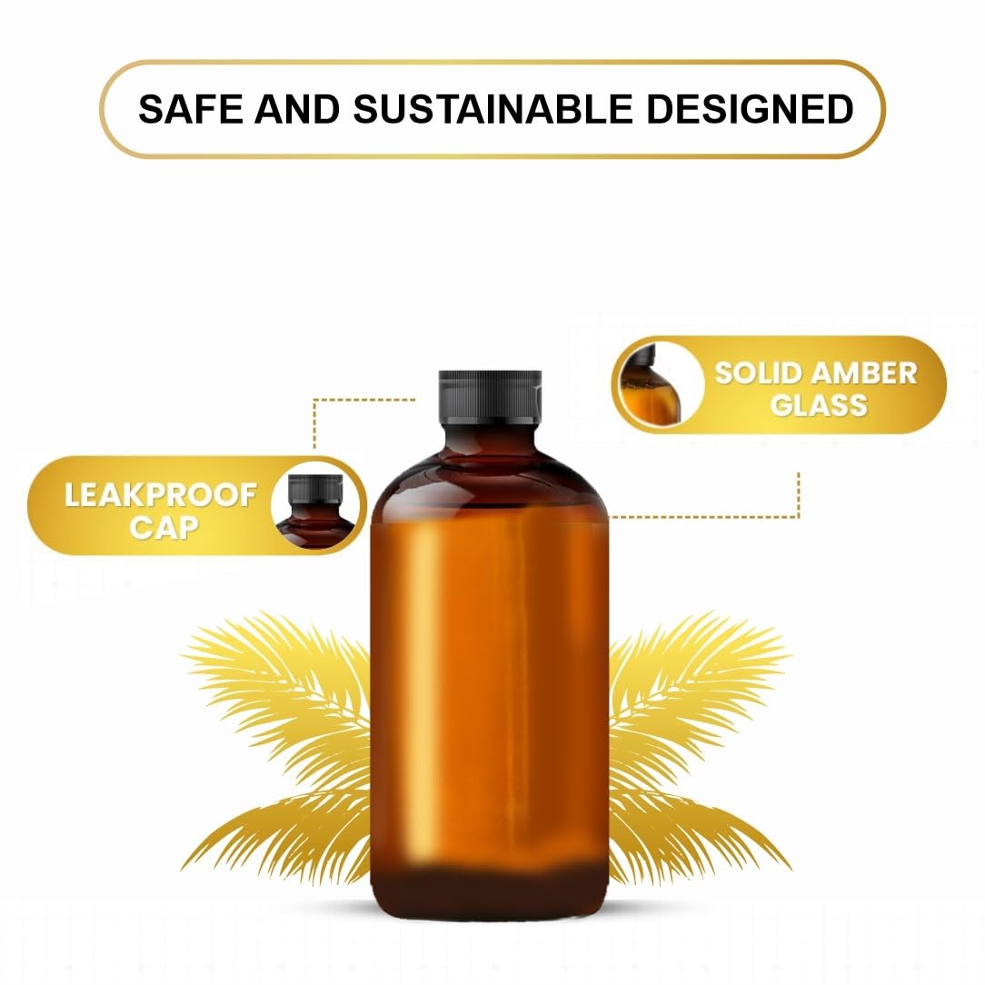 Carno Calm Lemongrass Essential Oil — USDA Organic, 1.7 fl oz | Aromatherapy, Skin & Hair Care