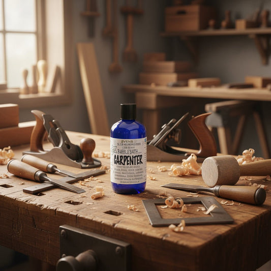 Carpenter’s Luxury Bubble Bath – Handmade Natural Men’s Gift 250ml | Yorkshire Made