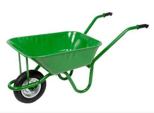 Carrimore General Purpose Wheelbarrow - Green 80L