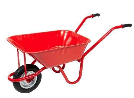 Carrimore General Purpose Wheelbarrow - Red 80L