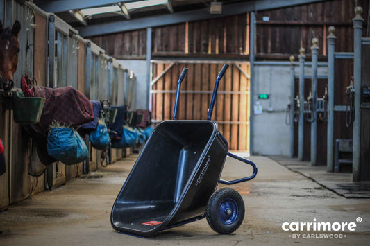 Carrimore King Tipper Wheelbarrow Black 250 L