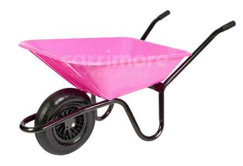 Carrimore Super Wheelbarrow - Pink 90L