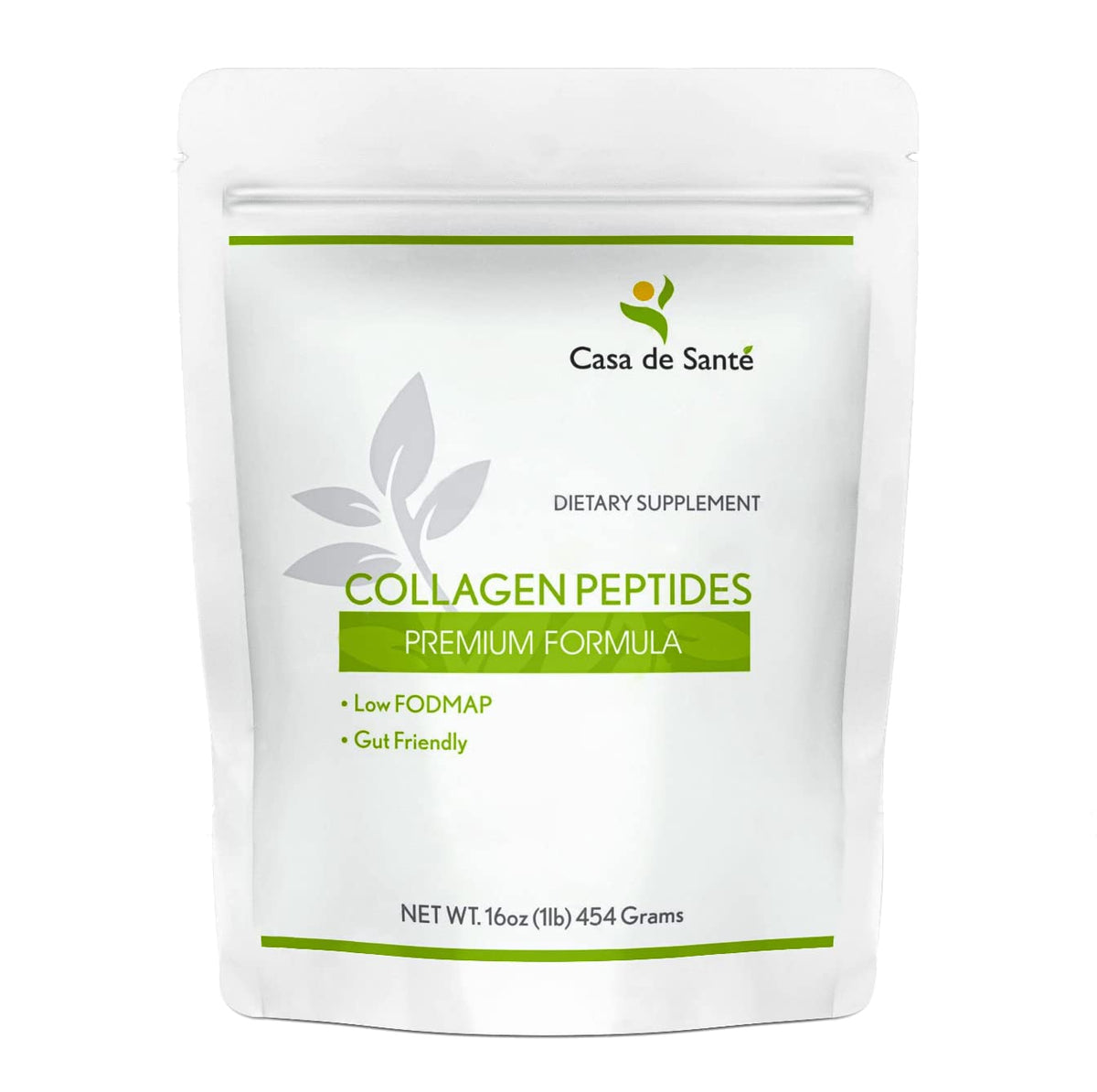 Casa de Sante Low FODMAP Collagen Peptides – Grass-Fed, IBS & SIBO Friendly