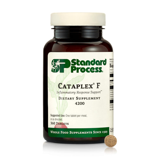 Standard Process Cataplex F – Vitamin B6 & Iodine for Thyroid Support, Non-Dairy & Non-Soy, 90 Tablets