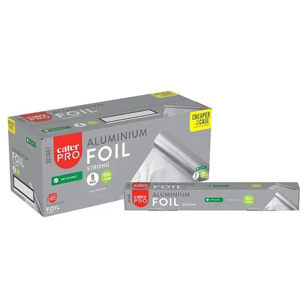 CaterPro Aluminium Foil Strong 90m x 450mm