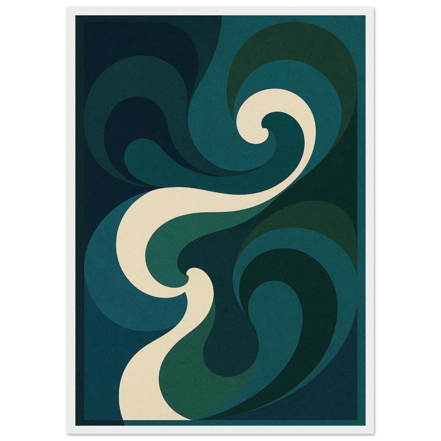 Abstract Awaken - Premium Matte Paper Wooden Framed Poster