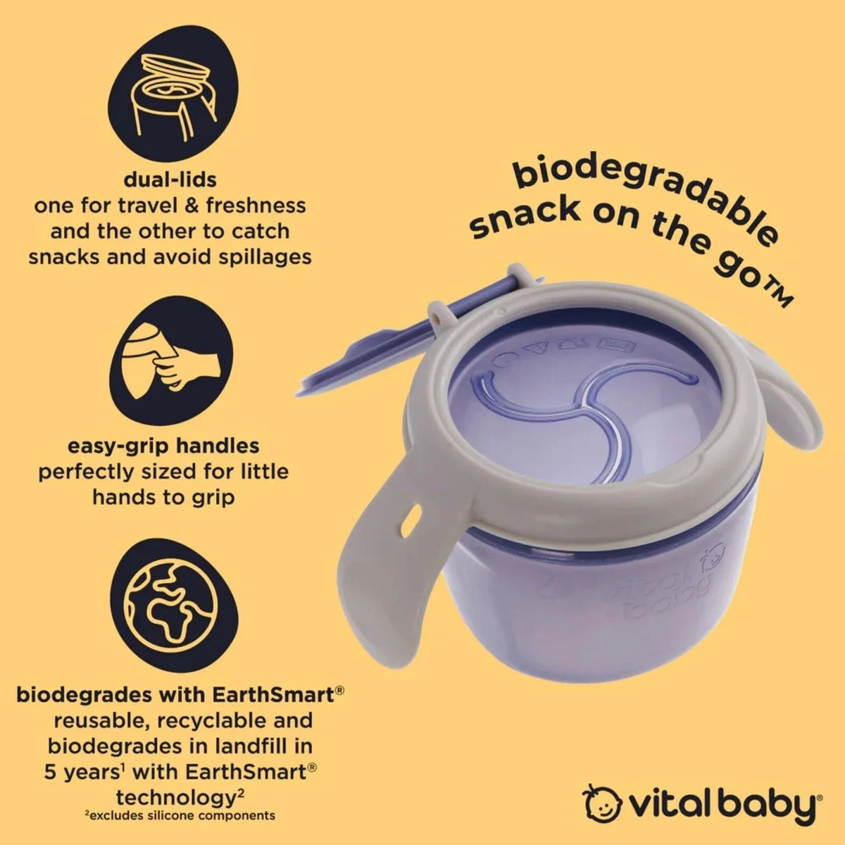 Vital Baby Nourish Snack On the Go - Natural Berry