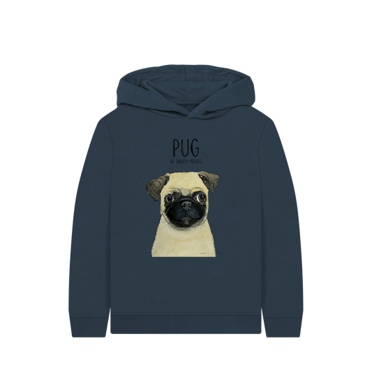 Pug-tastic Cozy Kids Hoodie – Snuggle Up in Pug Perfection!