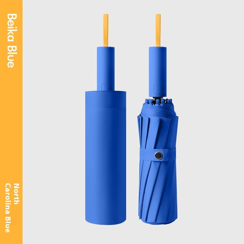 High-grade Double Black Rubber Umbrella