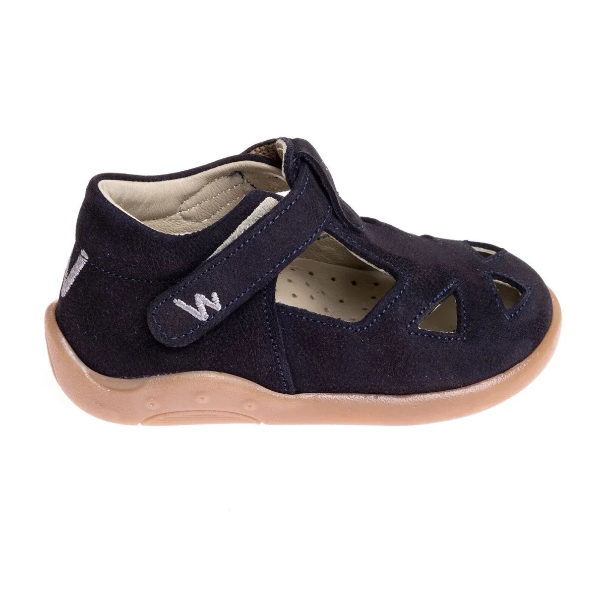 BabyWalk Perforated Classic Leather Baby Sandals