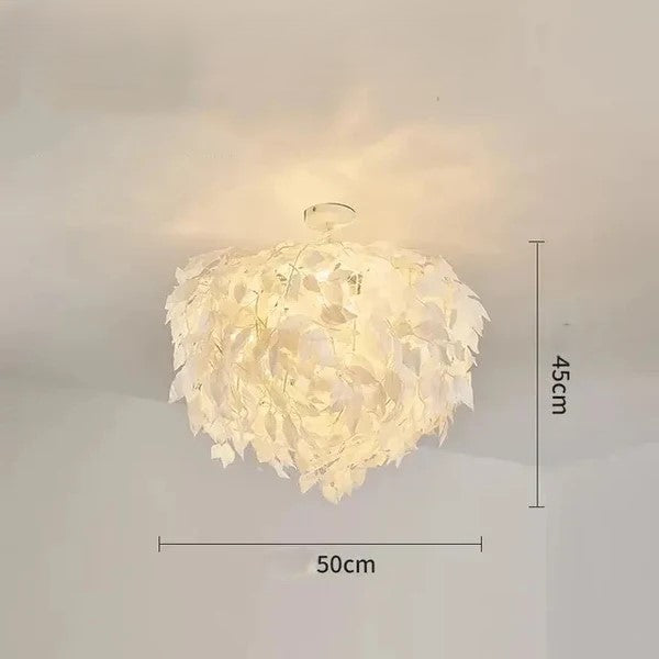 Feather Round Led Lamp
