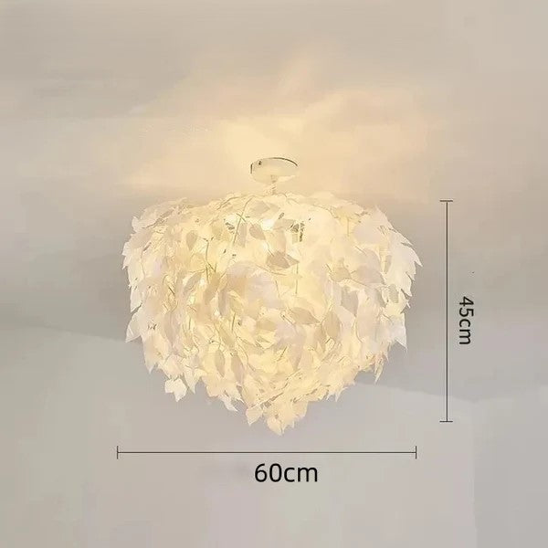 Feather Round Led Lamp