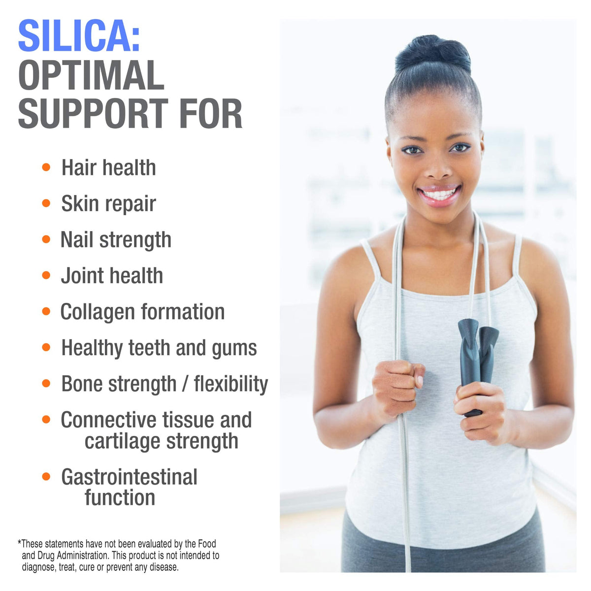 Cellfood Essential Silica – 4 oz, 3 Pack | Anti-Aging Formula for Bones, Joints, Hair & Skin