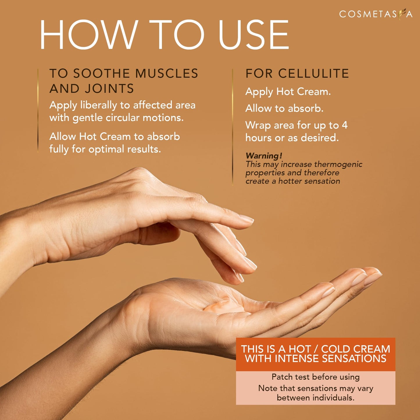 Cellulite Massage Oil, Gel & Mitt - Hot Cream Massage for Firm Skin (16.9 oz)