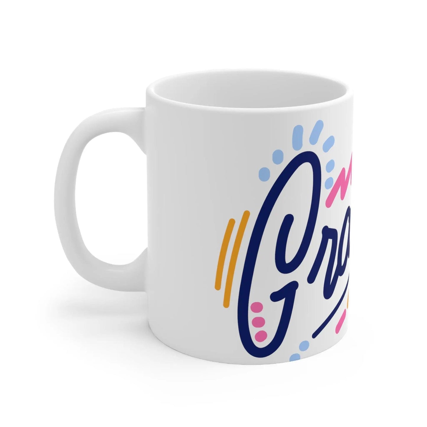 Ceramic Coffee Cups, Gracias 11oz, 15oz