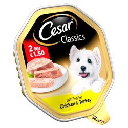 CESAR Classics with Tender Chicken & Turkey 150g