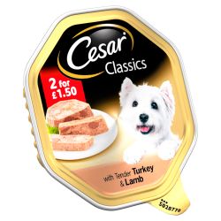 CESAR Classics with Tender Turkey & Lamb 150g
