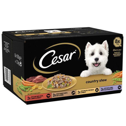 Cesar Tray Country Kitchen Special Selection in Gravy 8 x 150g - Case of 3