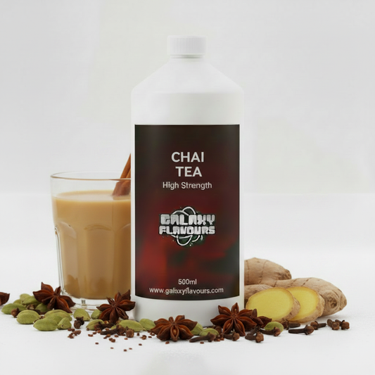Chai Tea Food Flavouring - Professional High Strength - 500ml