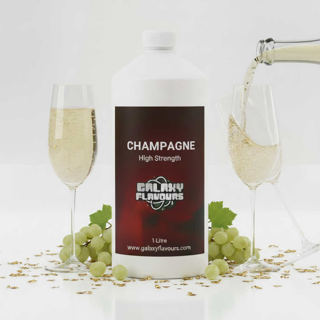 Champagne Food Flavouring - Professional High Strength - 1 Litre