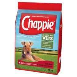 Chappie Dog Complete Dry with Beef and Wholegrain Cereal 15kg