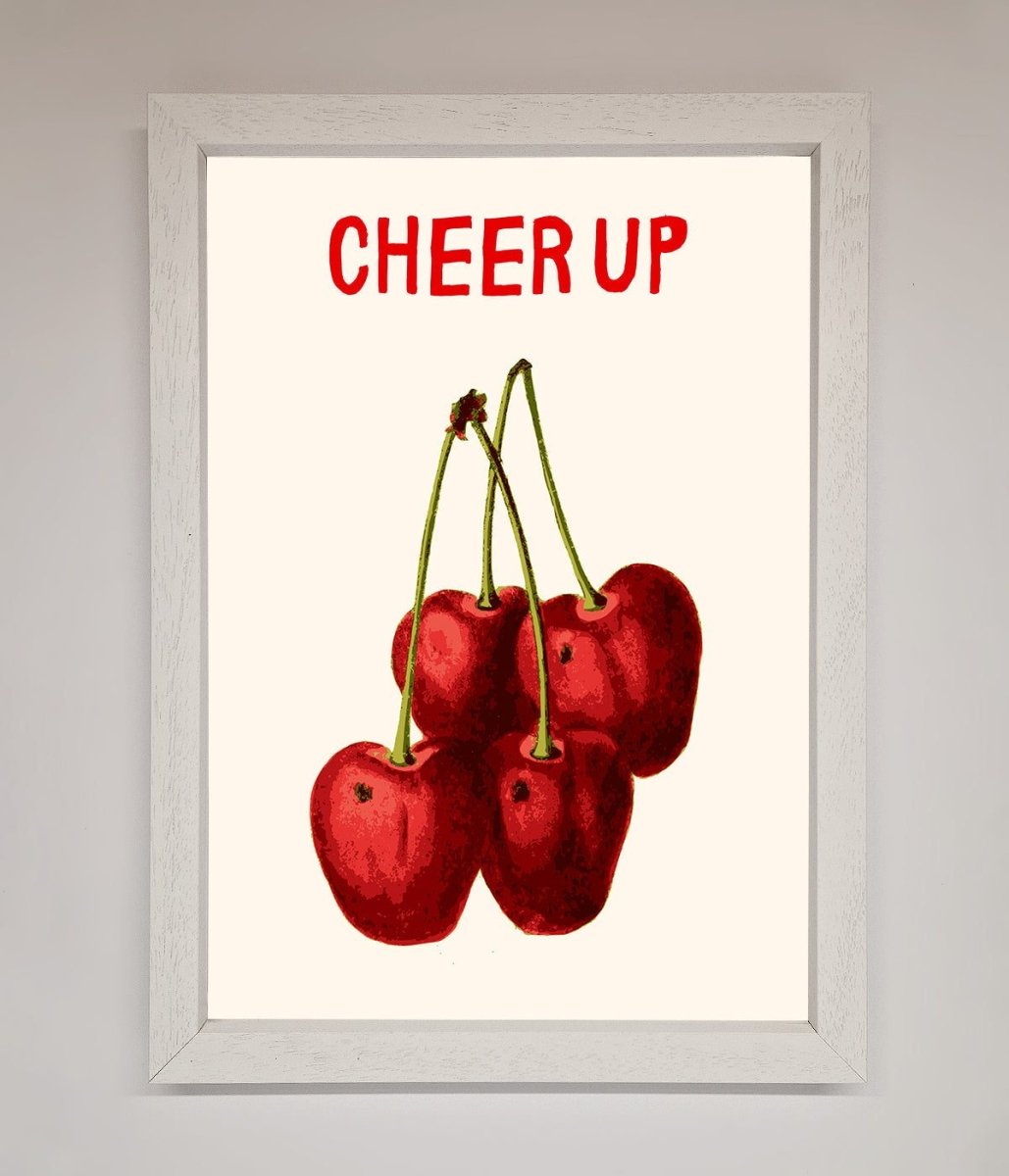 Cheer Up Cherries Framed Wall Art