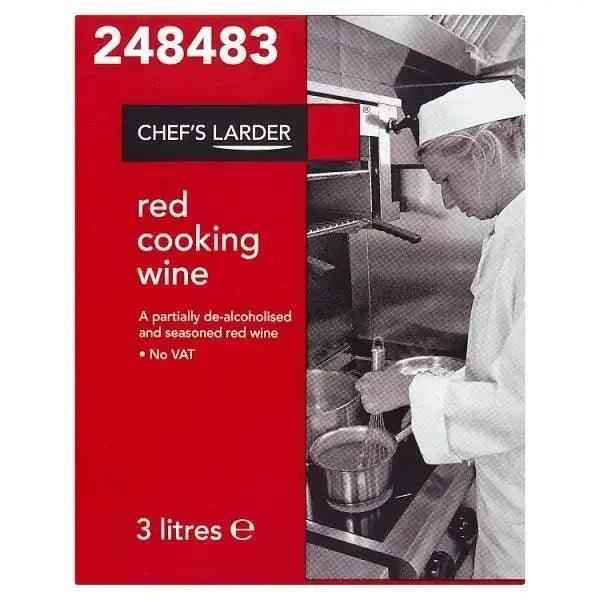 Chef's Larder Red Cooking Wine 3 Litres