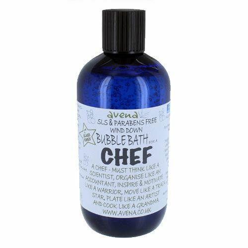 Chef’s Gift Bubble Bath Natural Product Organic Base Luxurious Present
