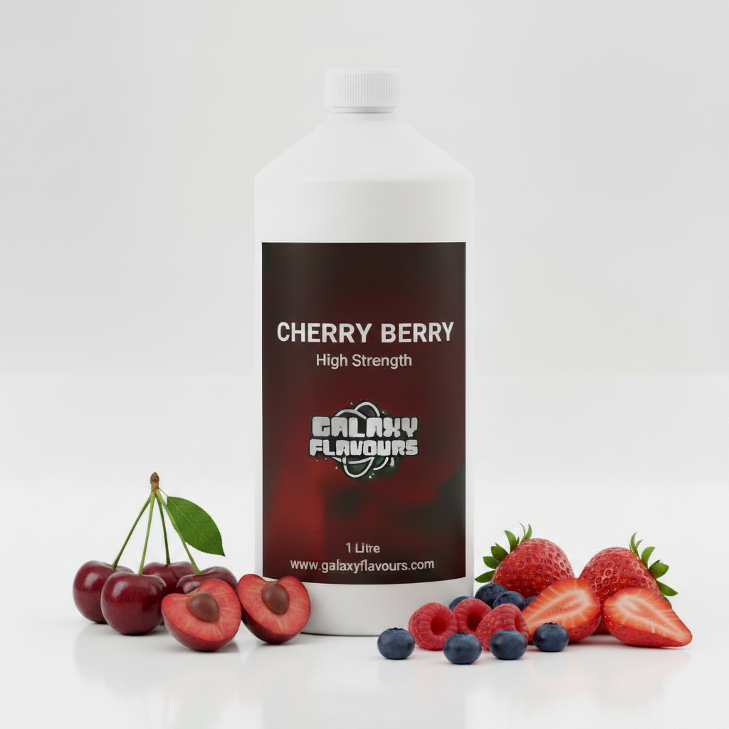 Cherry Berry Food Flavouring - Professional High Strength - 1 Litre