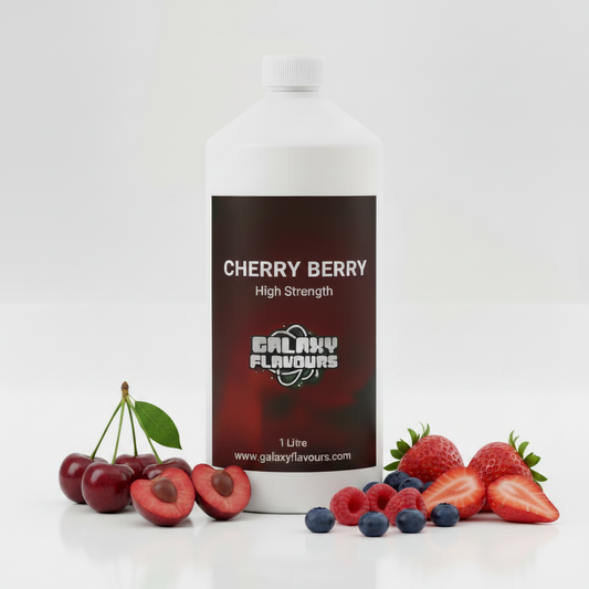Cherry Berry Food Flavouring - Professional High Strength - 1 Litre