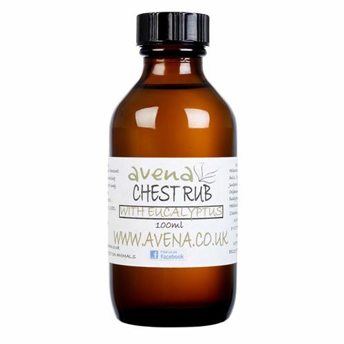 Chest Rub Oil Eucalyptus - Winter Warmer Natural Herbal Formula