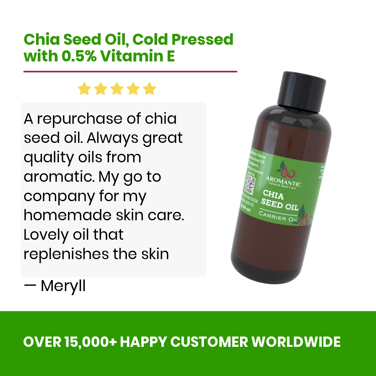 Chia Seed Oil