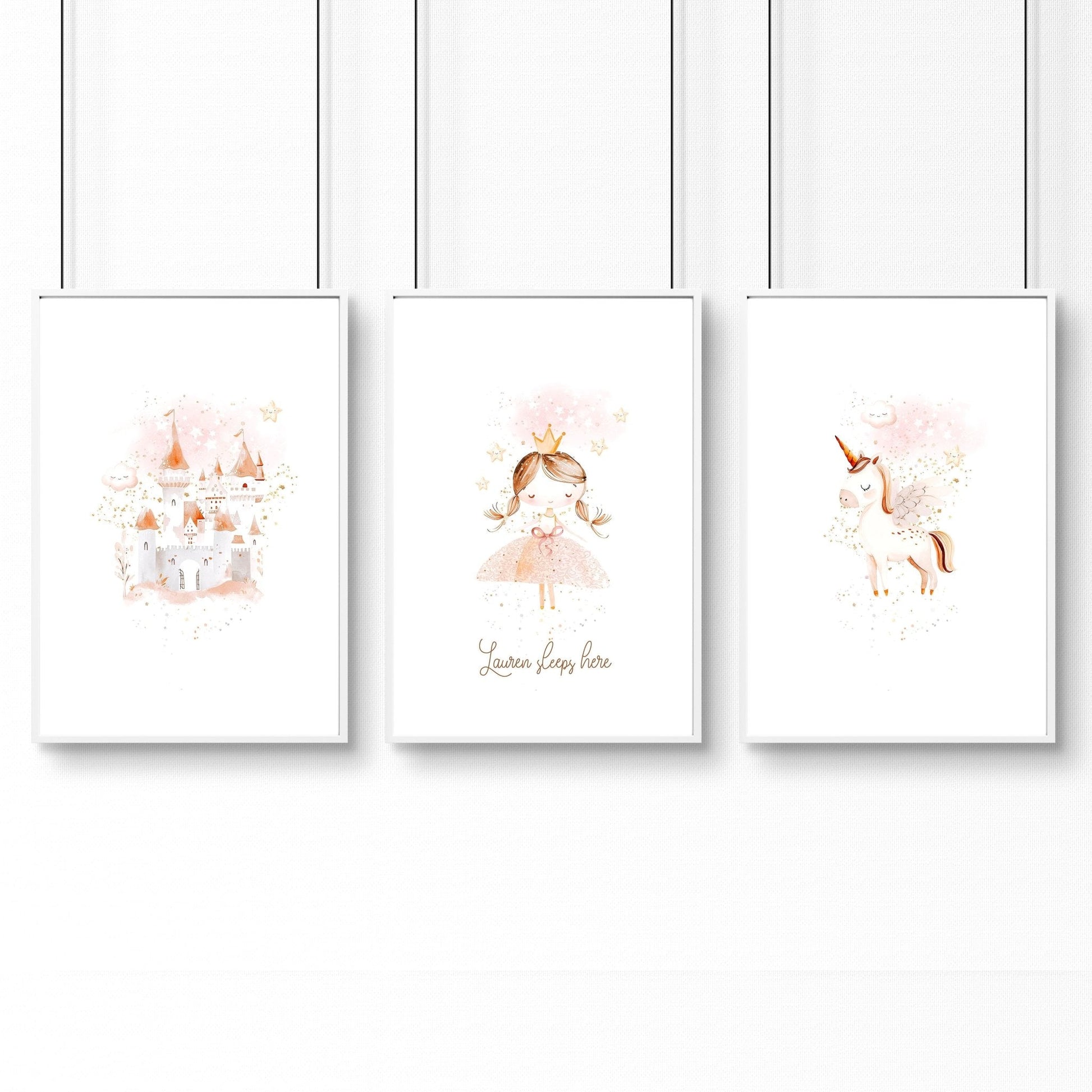 Childrens Wall Prints | Set of 3 wall art prints