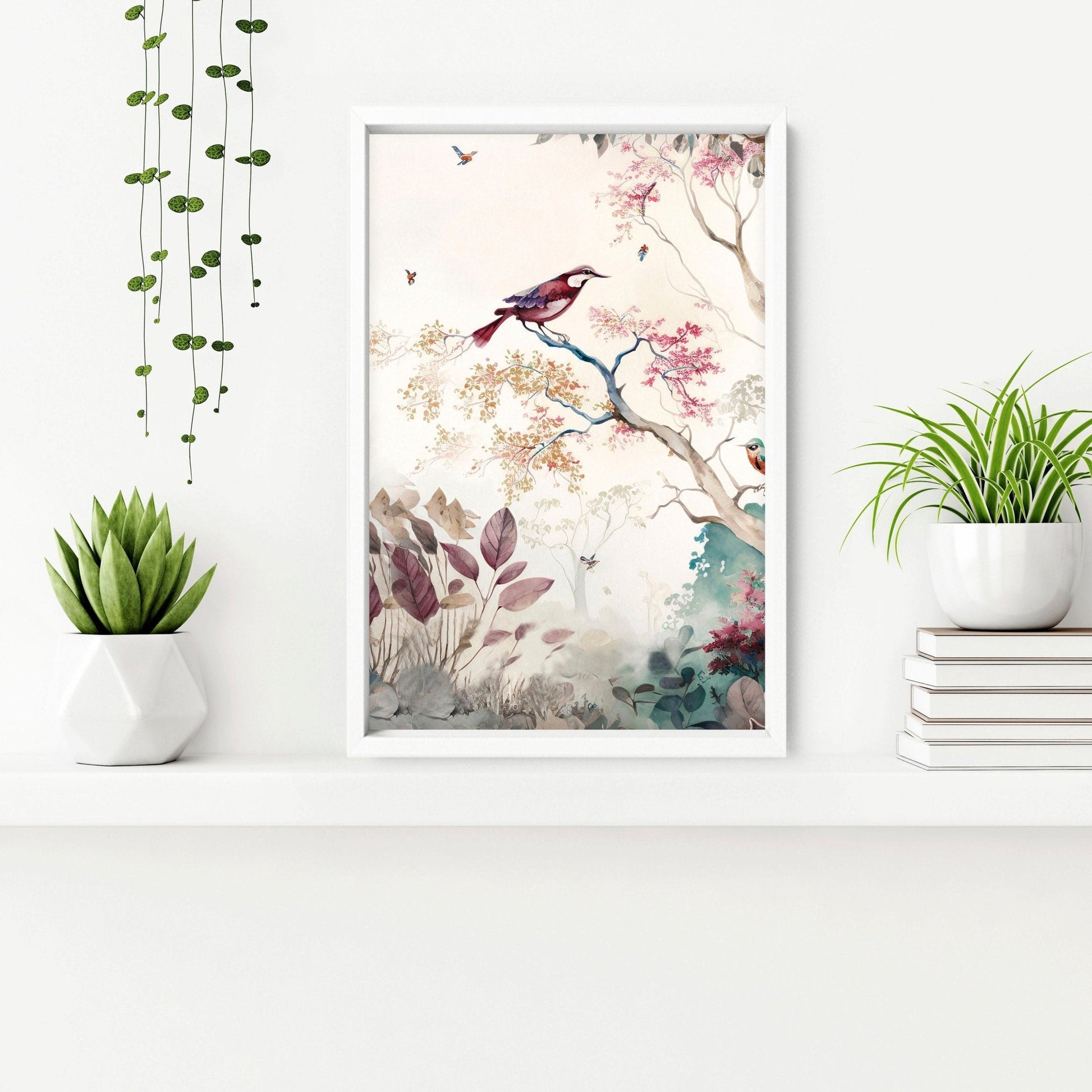 Bathroom Wall decoration | set of 3 Chinoiserie wall prints