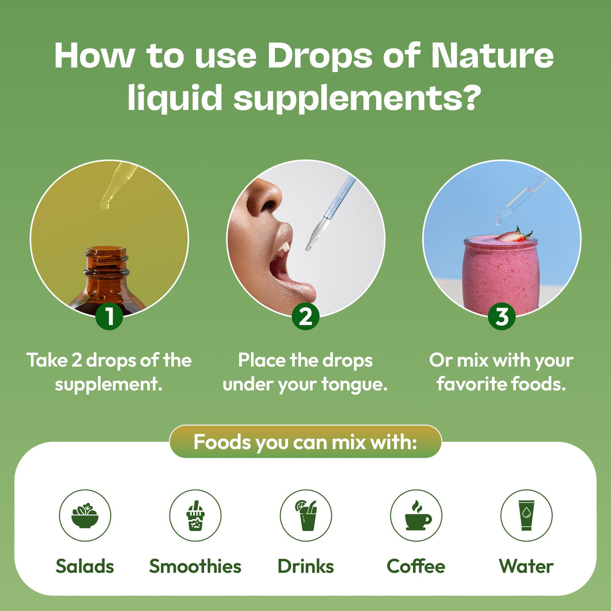 Choline Liquid Drops Supplement – Vegan, Gluten-Free, GMO-Free, Easy Absorption Formula – With Essential Nutrients for Brain Health and Vitality – Complements Inositol Supplements (Mixed Berry, 60 mL)