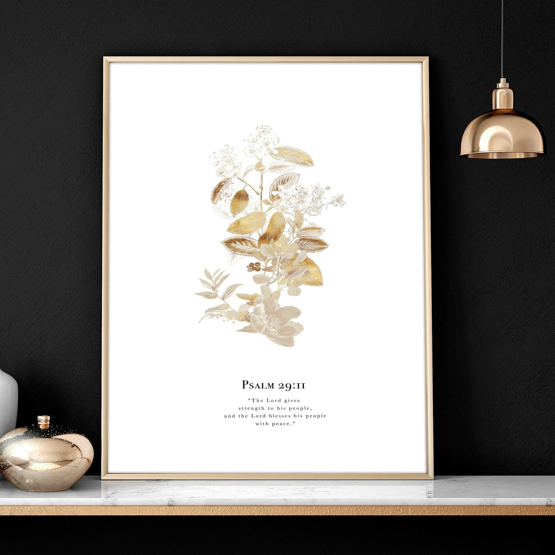 Bible quote wall art | set of 3 Christian wall art prints