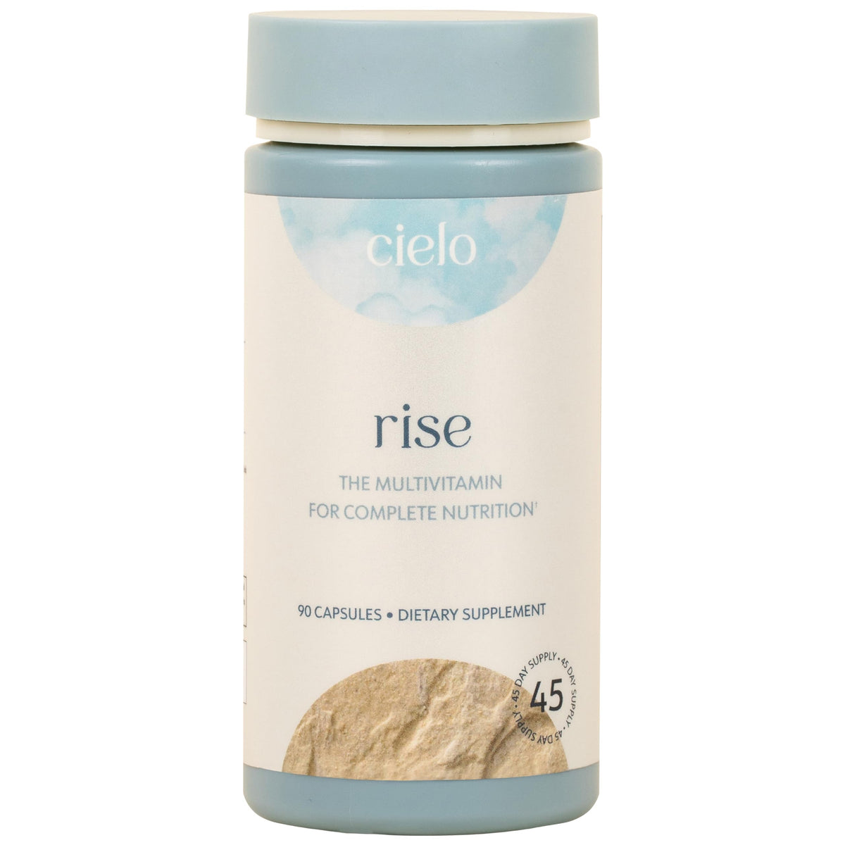 Cielo Rise Multivitamin for Women & Men – Complete Daily Nutrition (45 Day Supply) | Vitamins A, C, D3, E, K2 + Magnesium