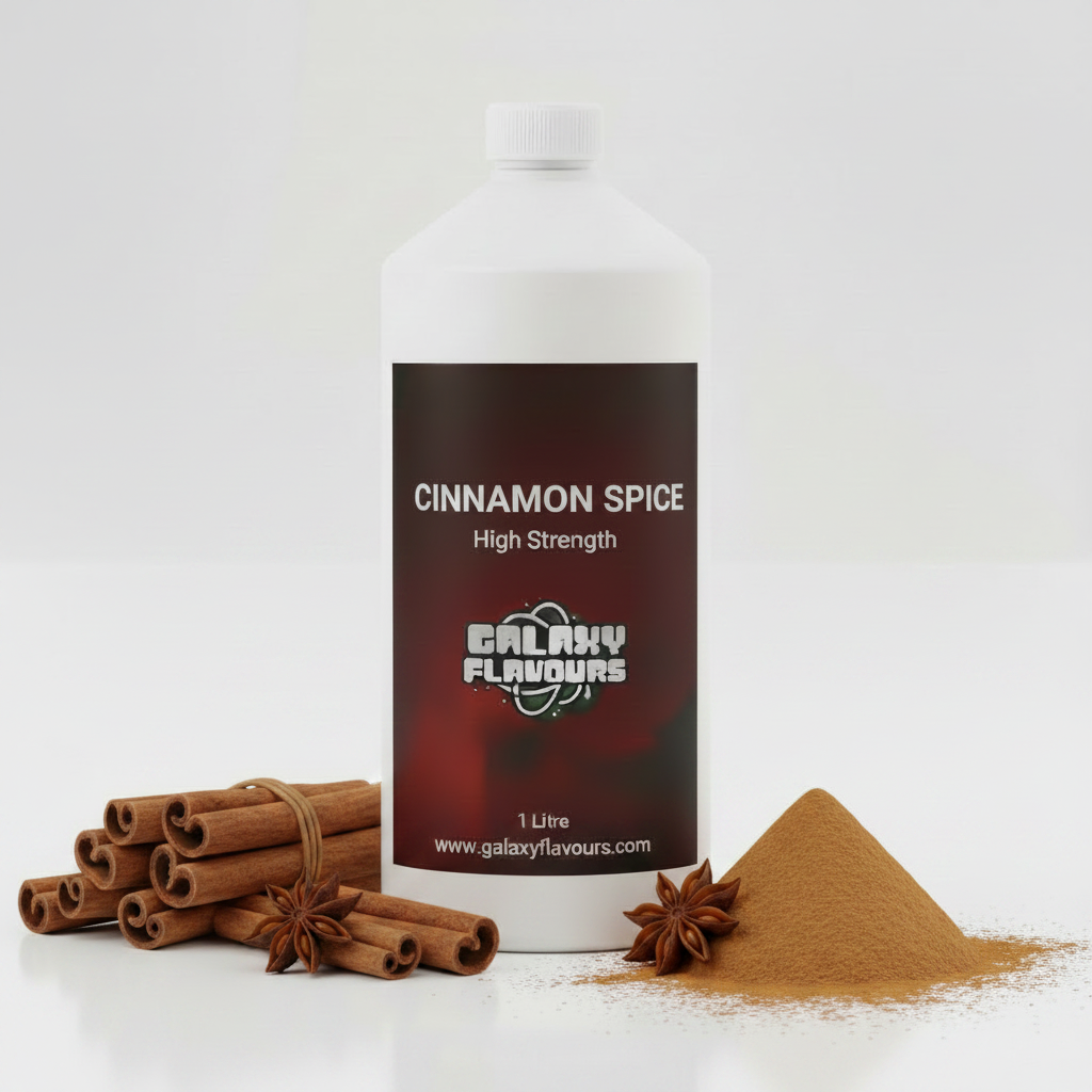 Cinnamon Spice Food Flavouring - Professional High Strength - 1 Litre