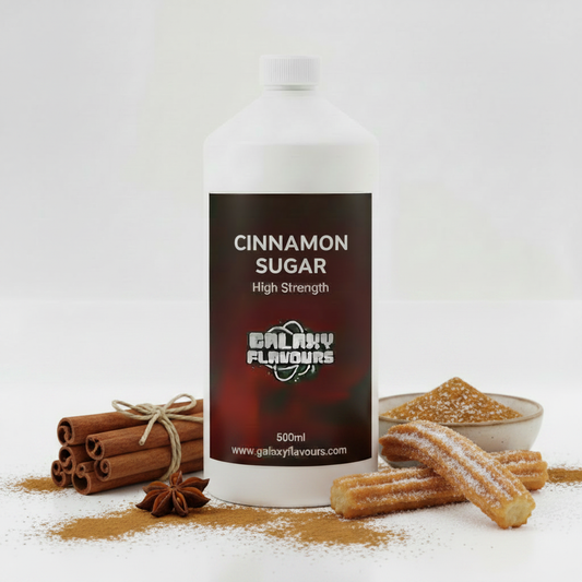 Cinnamon Sugar Food Flavouring - Professional High Strength - 500ml