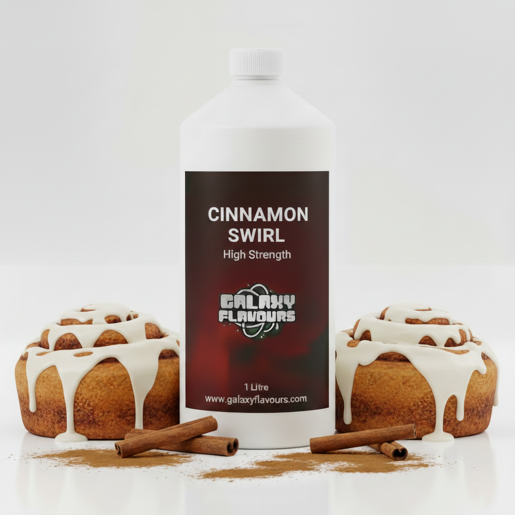 Cinnamon Danish Swirl Food Flavouring - Professional High Strength - 1 Litre