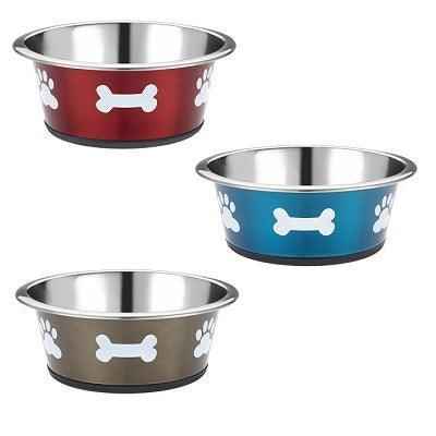 Classic Posh Paws SSteel Dish 6x900ml