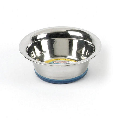 Classic S Steel Non-Slip Dish 4.5"