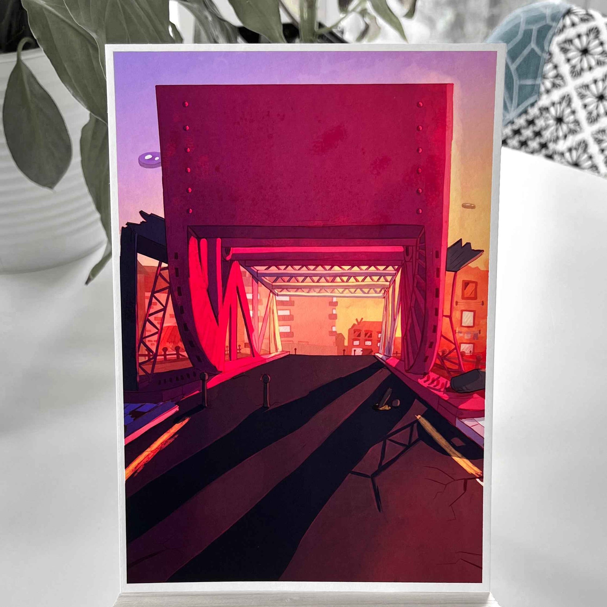 Bascule Bridge Print