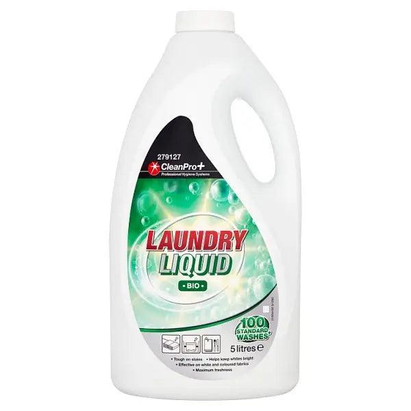 CleanPro+ Laundry Liquid Bio 5 Litres (Case of 2)