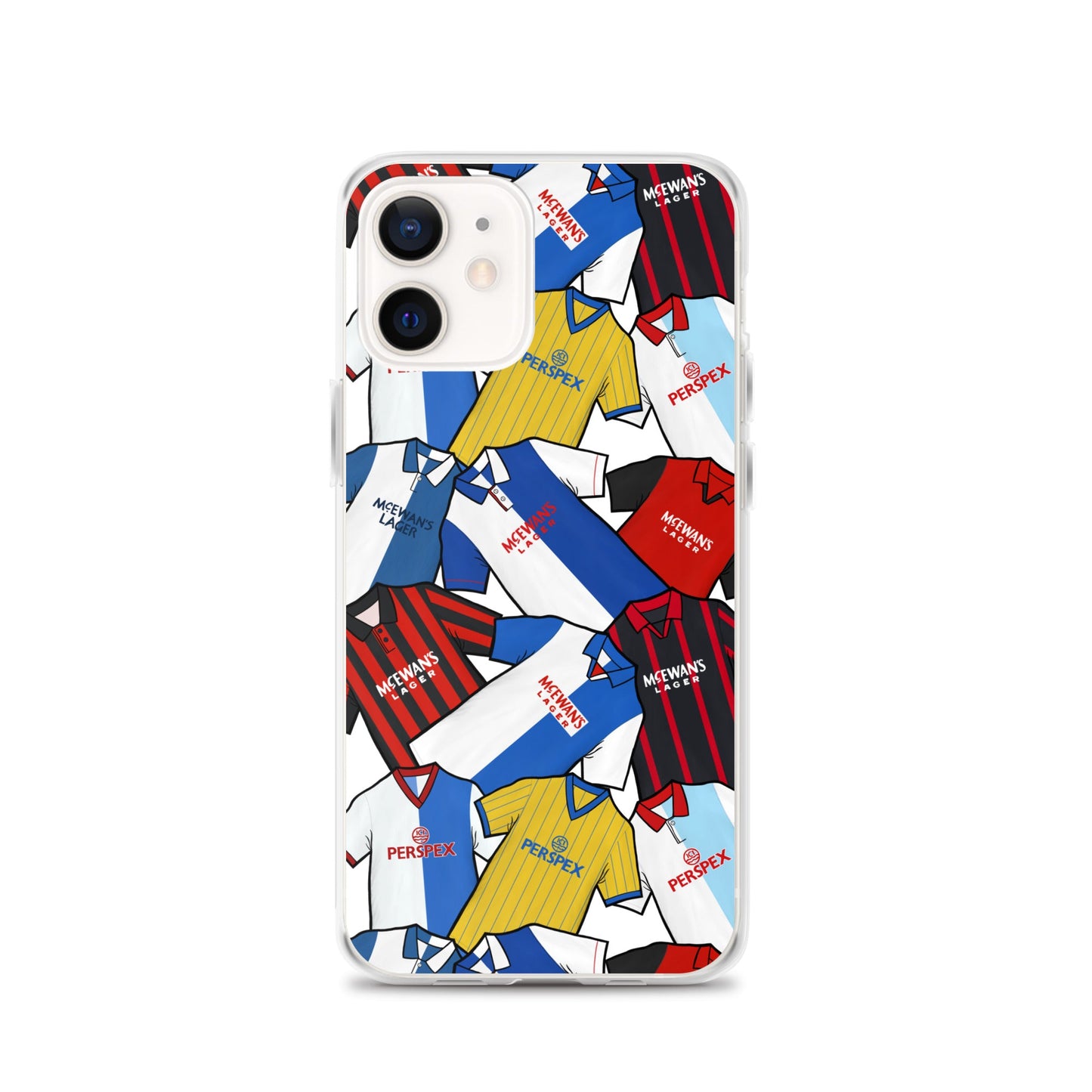 Blackburn Retro Shirts Inspired Football Clear Case for iPhone®