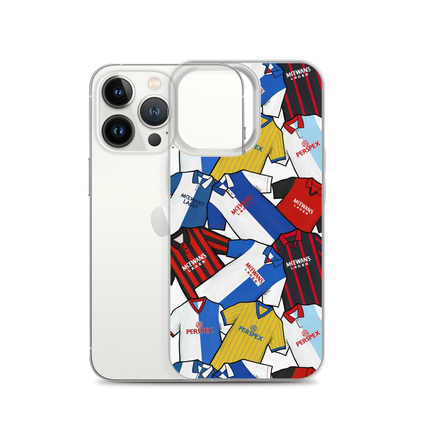 Blackburn Retro Shirts Inspired Football Clear Case for iPhone®