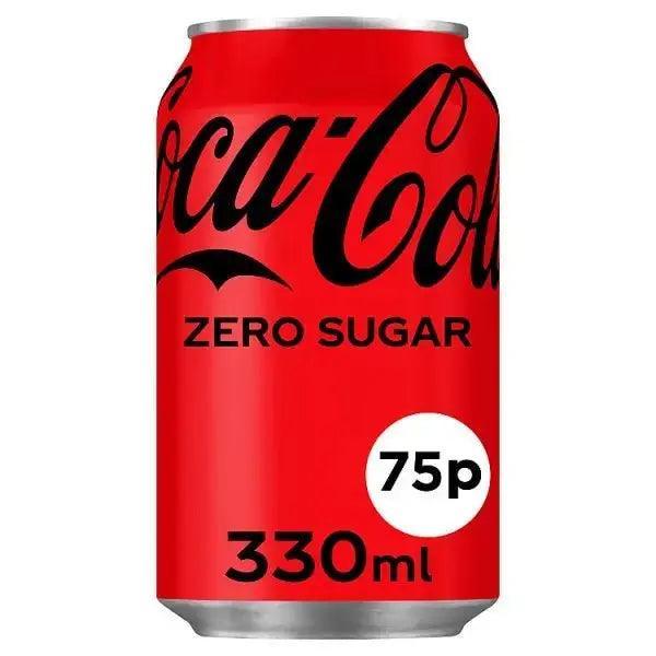 Coca-Cola Zero Sugar 330ml (Case of 24)