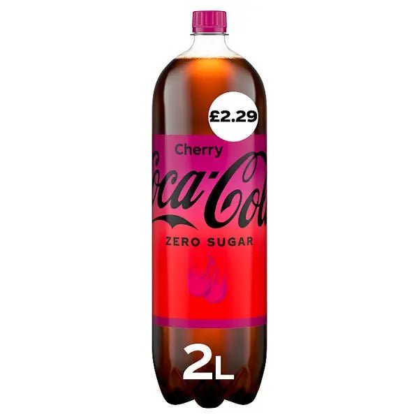 Coca-Cola Zero Sugar Cherry 2L (Case of 6)