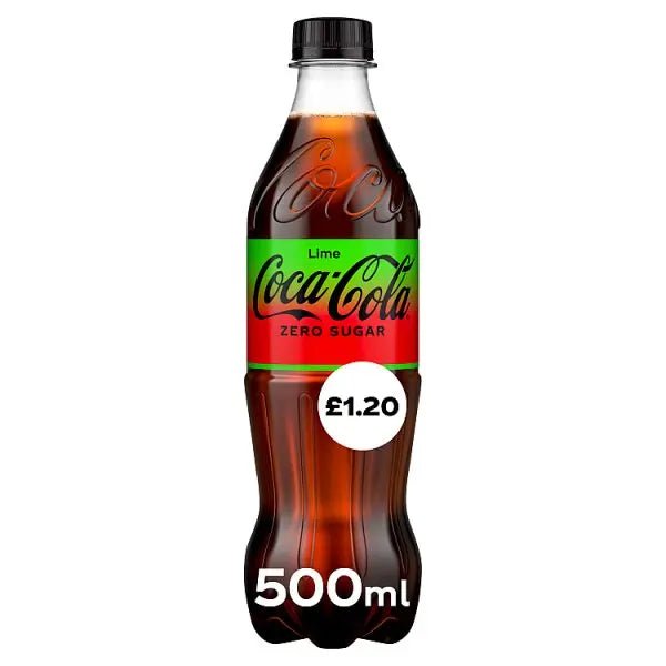 Coca-Cola Zero Sugar Lime 500ml (Case of 12)