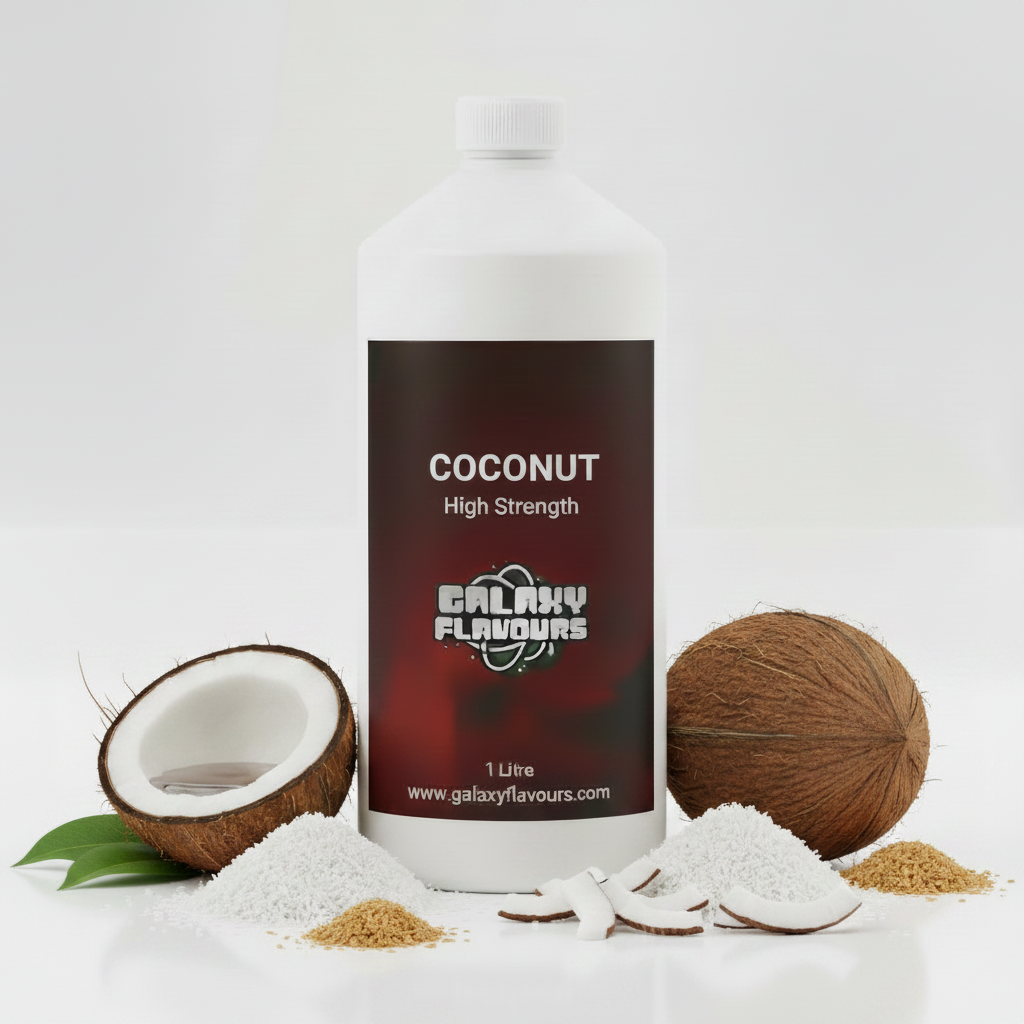 Coconut Food Flavouring - Professional High Strength - 1 Litre